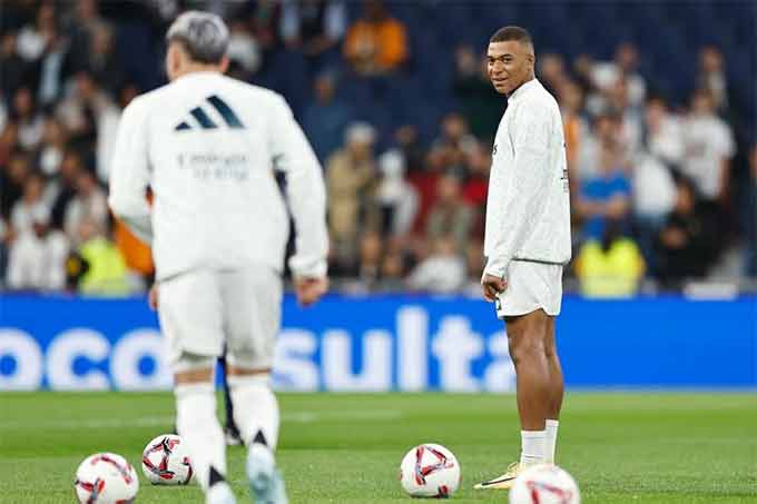 Real Madrid vẫn điền tên Mbappe trong chuyến làm khách của Lille